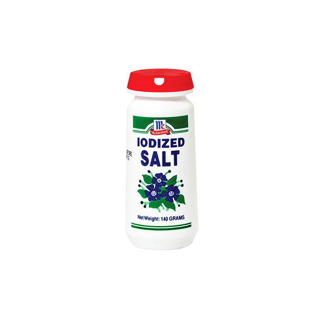 McCormick Iodized Salt 140g