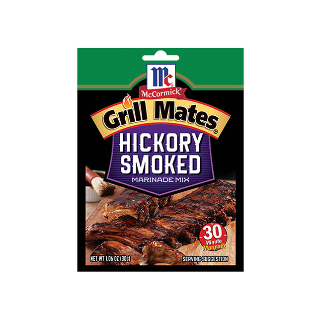 McCormick Grill Mates Hickory Smoked Barbeque Marinade Mix 45g