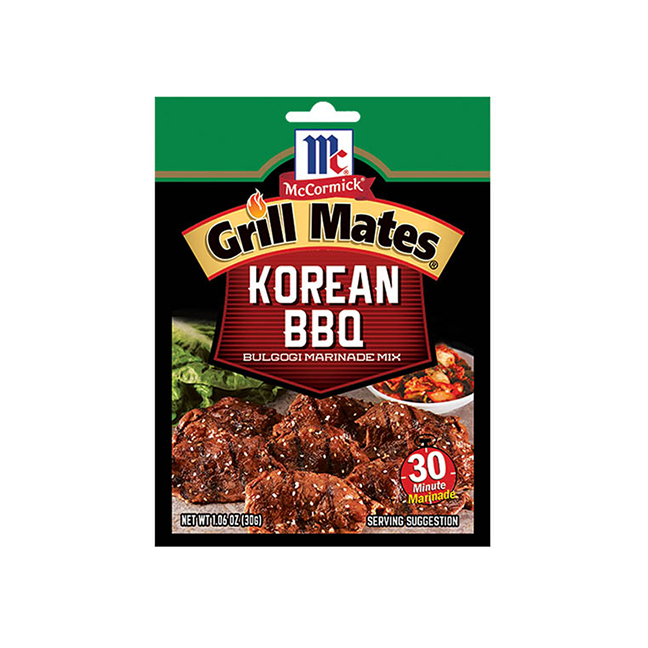 McCormick Grill Mates Korean BBQ Bulgogi Marinade Mix 45g