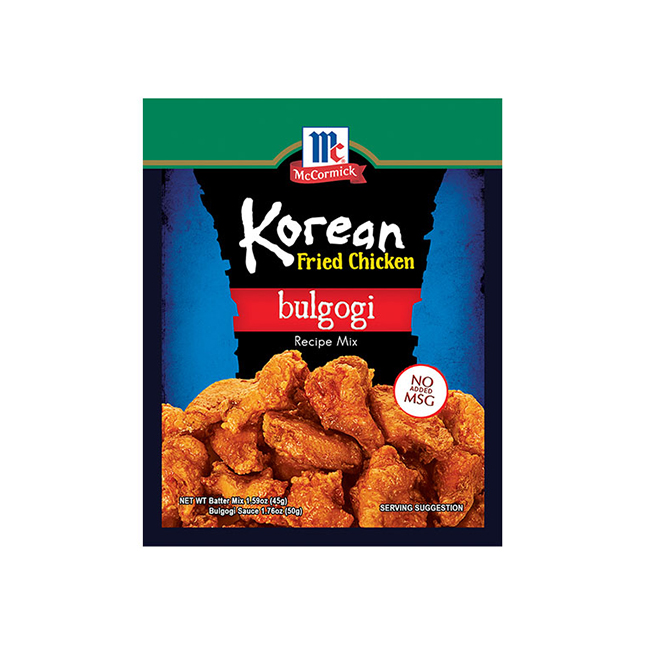 McCormick Korean Fried Chicken Bulgogi 95g