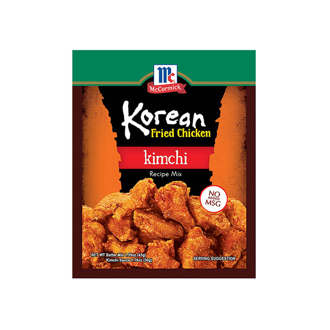 McCormick Korean Fried Chicken Kimchi Recipe Mix 95g