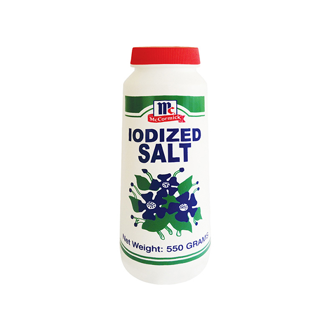 McCormick Iodized Salt 550g