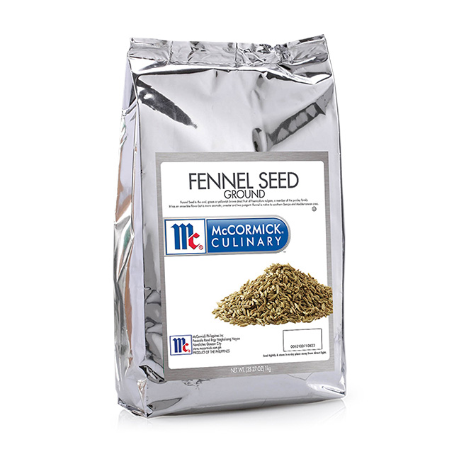 McCormick Fennel Seed Ground 1kg