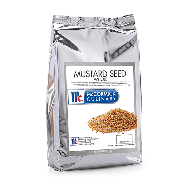 McCormick Mustard Seed Whole 1.3kg