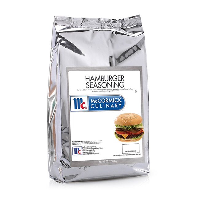 McCormick Hamburger Seasoning 1kg