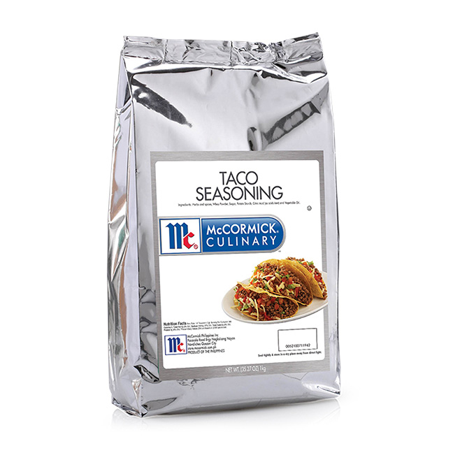 McCormick Taco Seasoning 1kg
