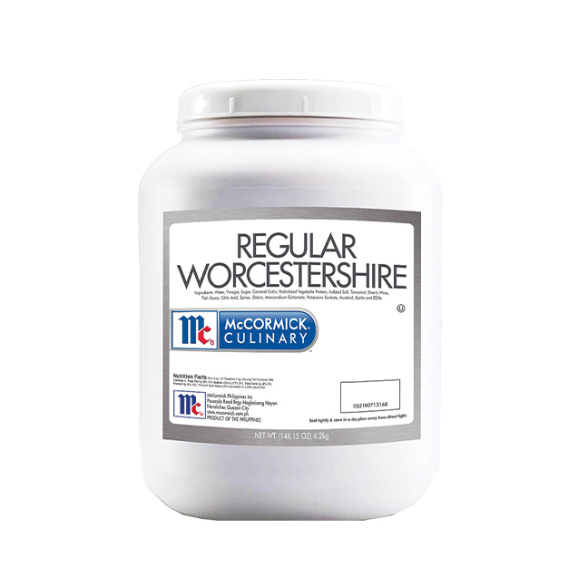 McCormick Regular Worcestershire 4.2kg / Gallon