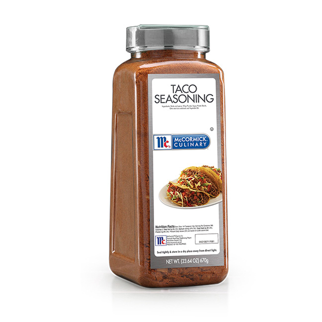 McCormick Taco Seasoning 670g