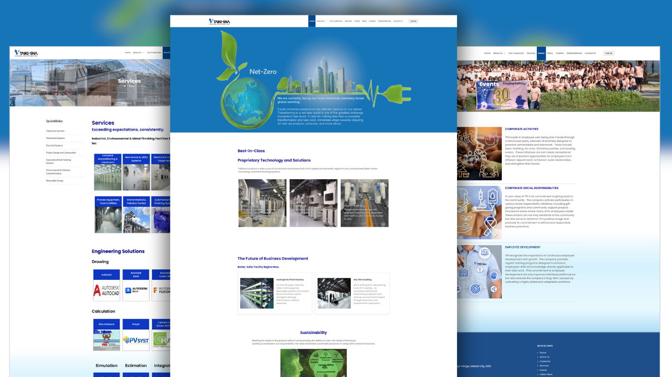 Taikisha interface preview